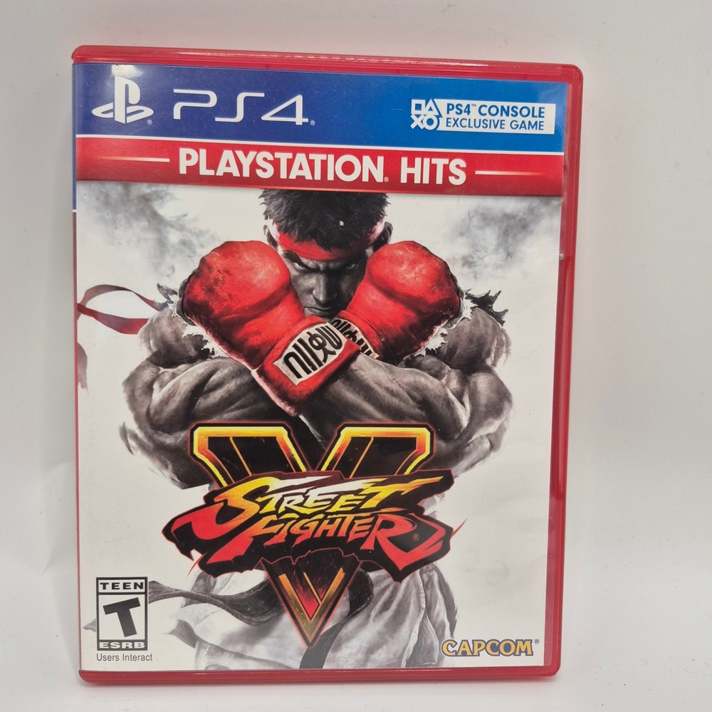Street Fighter V 5 PlayStation Hits PS4 Capcom Fighting Game 56017E
